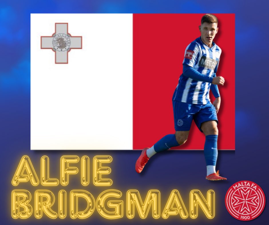 Thatcham_TownFC's tweet photo. 𝙄𝙣𝙩𝙚𝙧𝙣𝙖𝙩𝙞𝙤𝙣𝙖𝙡 𝘾𝙖𝙡𝙡 𝙐𝙥

Huge congratulations to Alfie Bridgman on his call up to represent Malta U21’s in November! 

We are sure you will do yourself and your country proud @AlfieBridgman1 https://t.co/wH8gYlYhB6