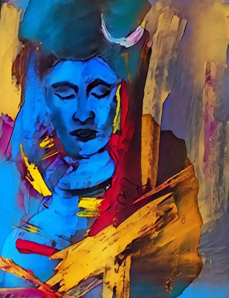 LMSfineart's tweet photo. https://t.co/tkRr0PP3k0 #contemporaryart #artgallery #artist #art #artcurator #coloursofindia #hinduism #shiva #artoftheday ##tandav https://t.co/JHRWrh9Y9L