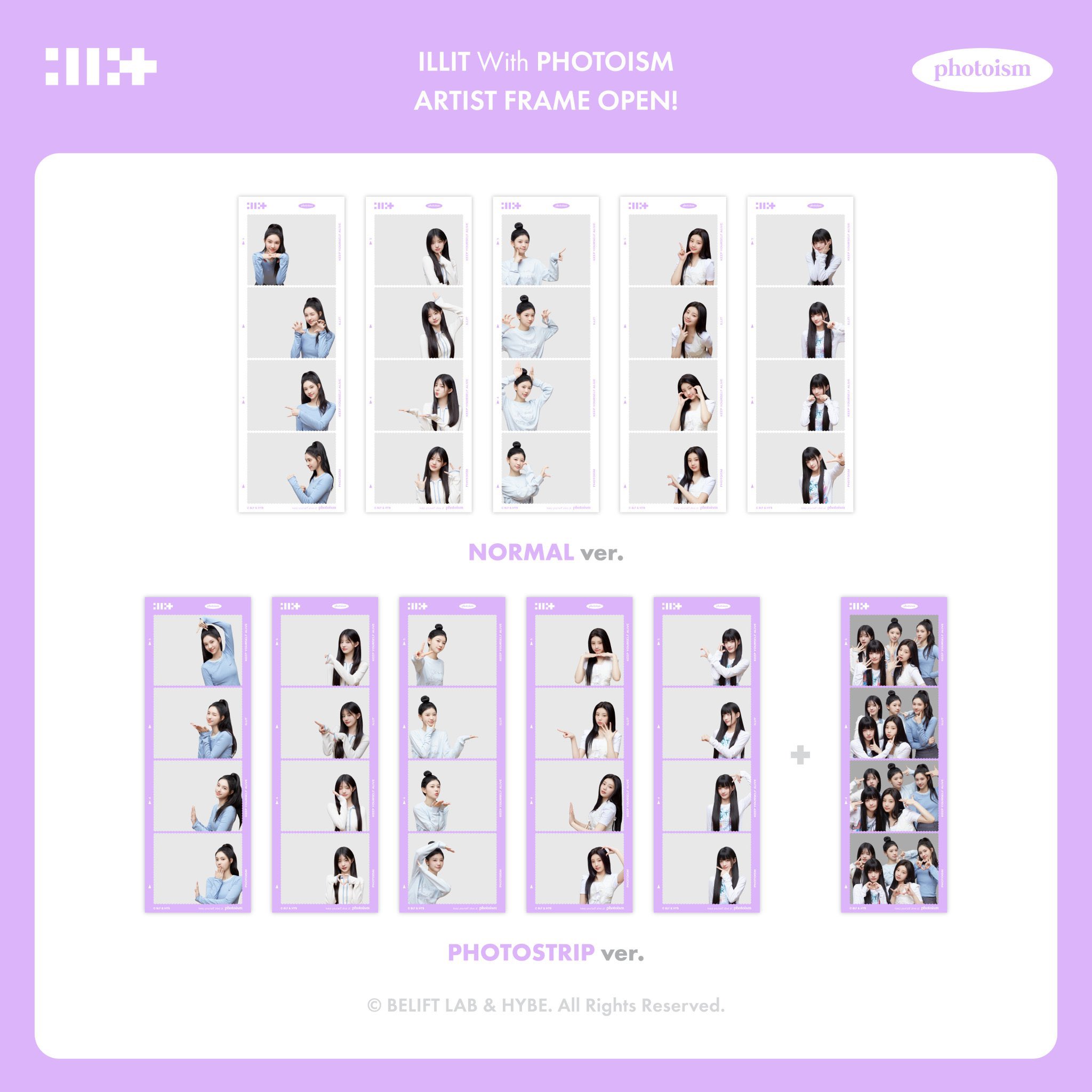 ILLIT ウォニ　サイン入りPHOTOISM ILLIT ウォンヒ WONHEE 直筆サイン入りポストカード - メルカリ