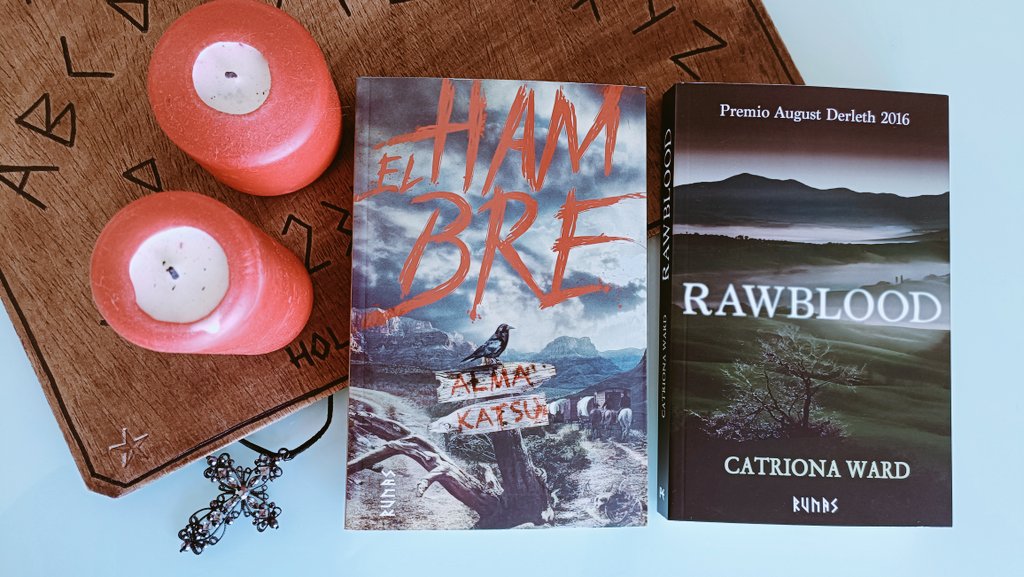 Sthigia's tweet photo. Se avecina un finde de relax y terror 💀🎃🖤 @LeeRunas @Catrionaward @almakatsu @GigameshTienda #horrorbooks #spookyseason #gigamesh https://t.co/fisACLdsuU
