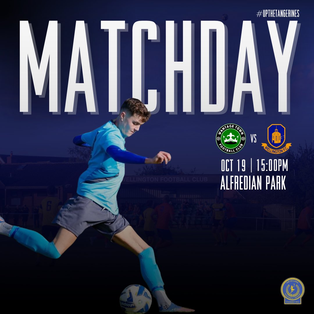 WellingtonFC1's tweet image. 🔥MATCH DAY!

An early start on the road this morning as we travel to Wantage for today’s game against Wantage Town! ⚽️

⏰ 15:00pm
🆚 @WantageTownFC 
🏟️ Alfredian Park

📸- Ken Reay Photography  

#COYW #UpTheTangerines 🍊