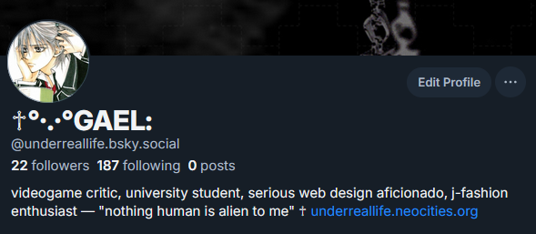 ♱°·.·°GAEL: tweet media