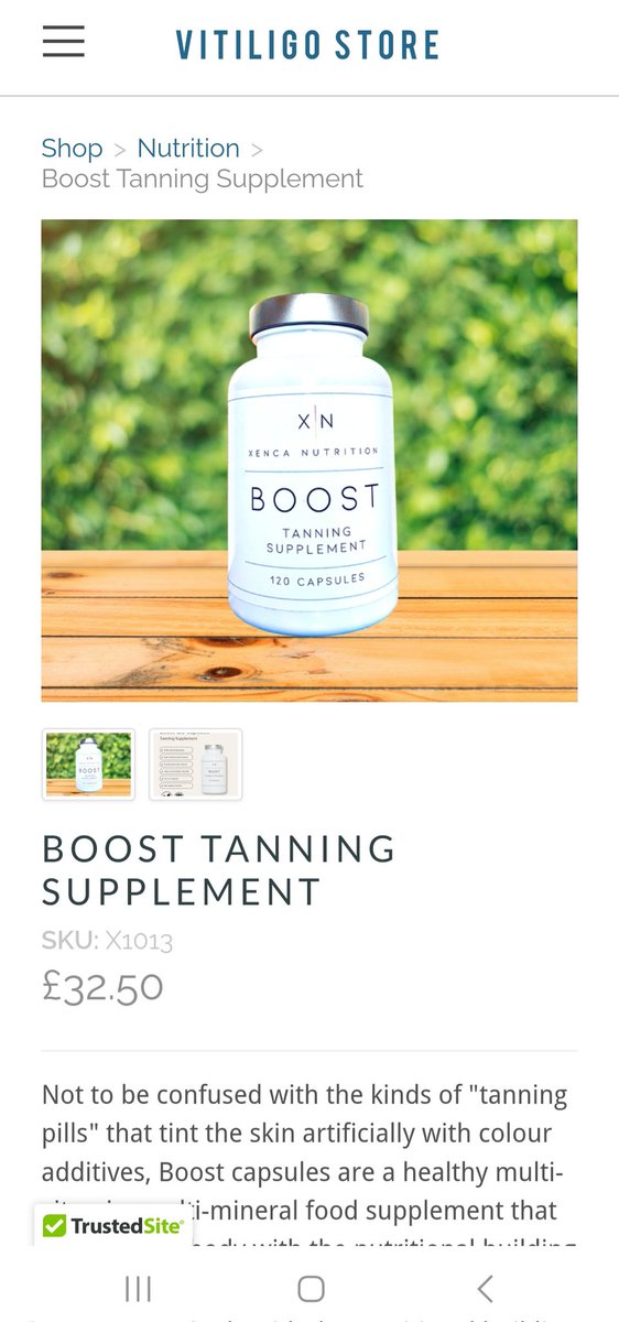 Great news! Boost natural pigment-boosting supplement will soon be available in vegan-friendly capsules. Watch this space for updates... vitiligostore.com/store/p27/Boos… #vitiligo