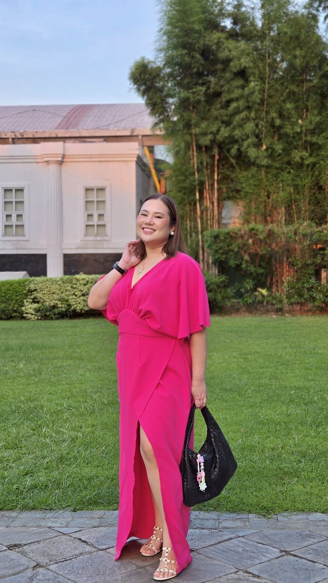 vmgasia's tweet photo. Pretty in pink 🎀 Tin hosted Char &amp; Motie’s wedding! ✨ 

#TinGamboa #DJSuzy899 #VMGTalent #HostingPH #HostPH https://t.co/4fHD7r0jS2