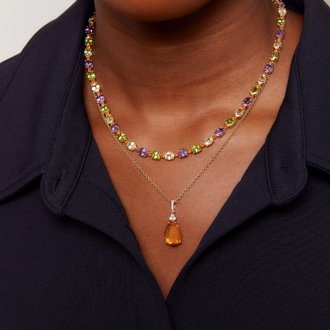 Whether worn alone or layered, necklaces are a centrepiece when creating our own individual style.