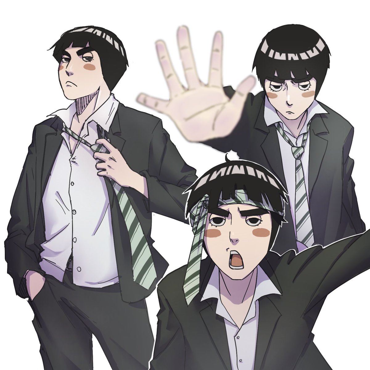 robin_yc07's tweet photo. 喝醉後回家鬧事（？）的小李
#ROCKLEE https://t.co/2EU2Igm8qA
