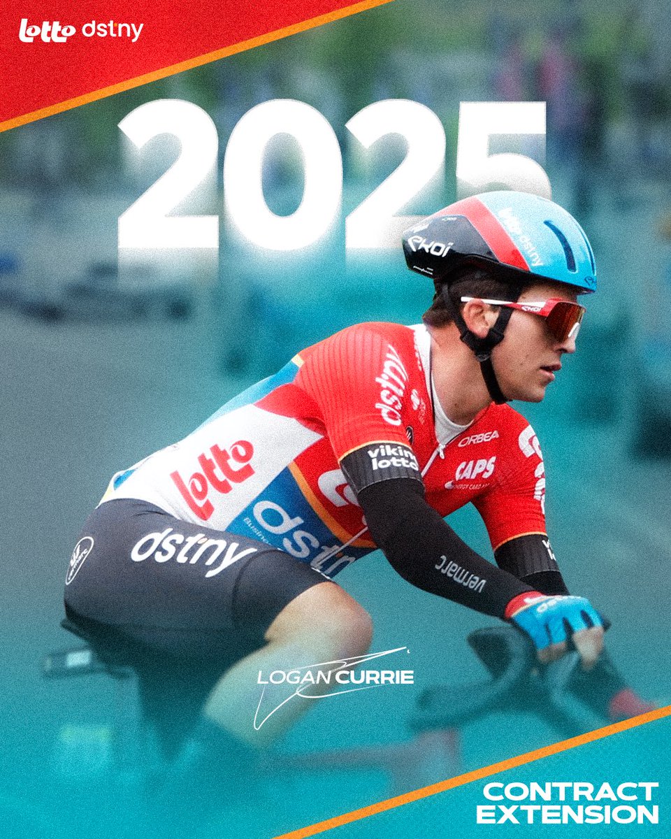 lottocycling_'s tweet photo. ✍🏼 Contract extension ✍🏼

Logan Currie is here to stay! 🇳🇿 The New Zealand time trial champion extends his stay with Lotto Dstny for another season! 👊🏻

🔗 Read more: https://t.co/SJSUuJ3rpC https://t.co/pDEG6dkgVD