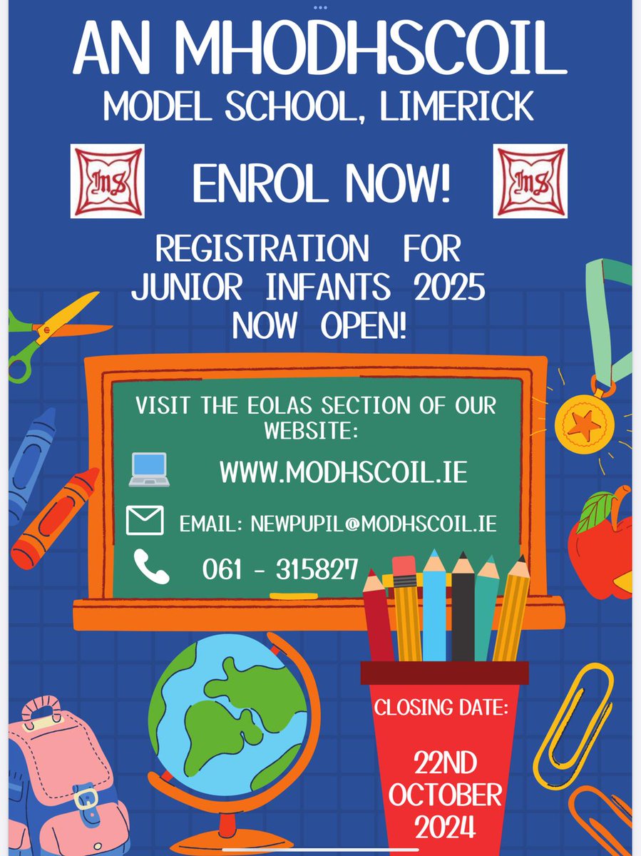 Tá clárú don Mhodhscoil do scoilbhliain '25/'26 beagnach dúnta! Is féidir clárú ag modhscoil.ie muna bhfuil sé déanta cheana!
.
Enrolment for an Mhodhscoil for the schoolyear '25/'26 is nearly closed! You can enrol at modhscoil.ie if you haven't already!