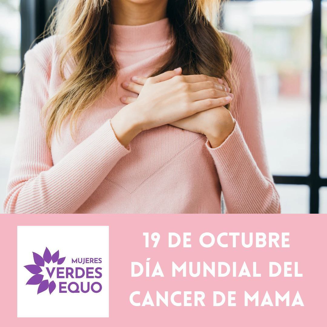 Hoy #diamundialcancerdemama seguimos reivindicando más recursos para la investigación y tratamiento de una enfermedad que sigue creciendo y que casi es el 30% de los cánceres de las mujeres.
 💝