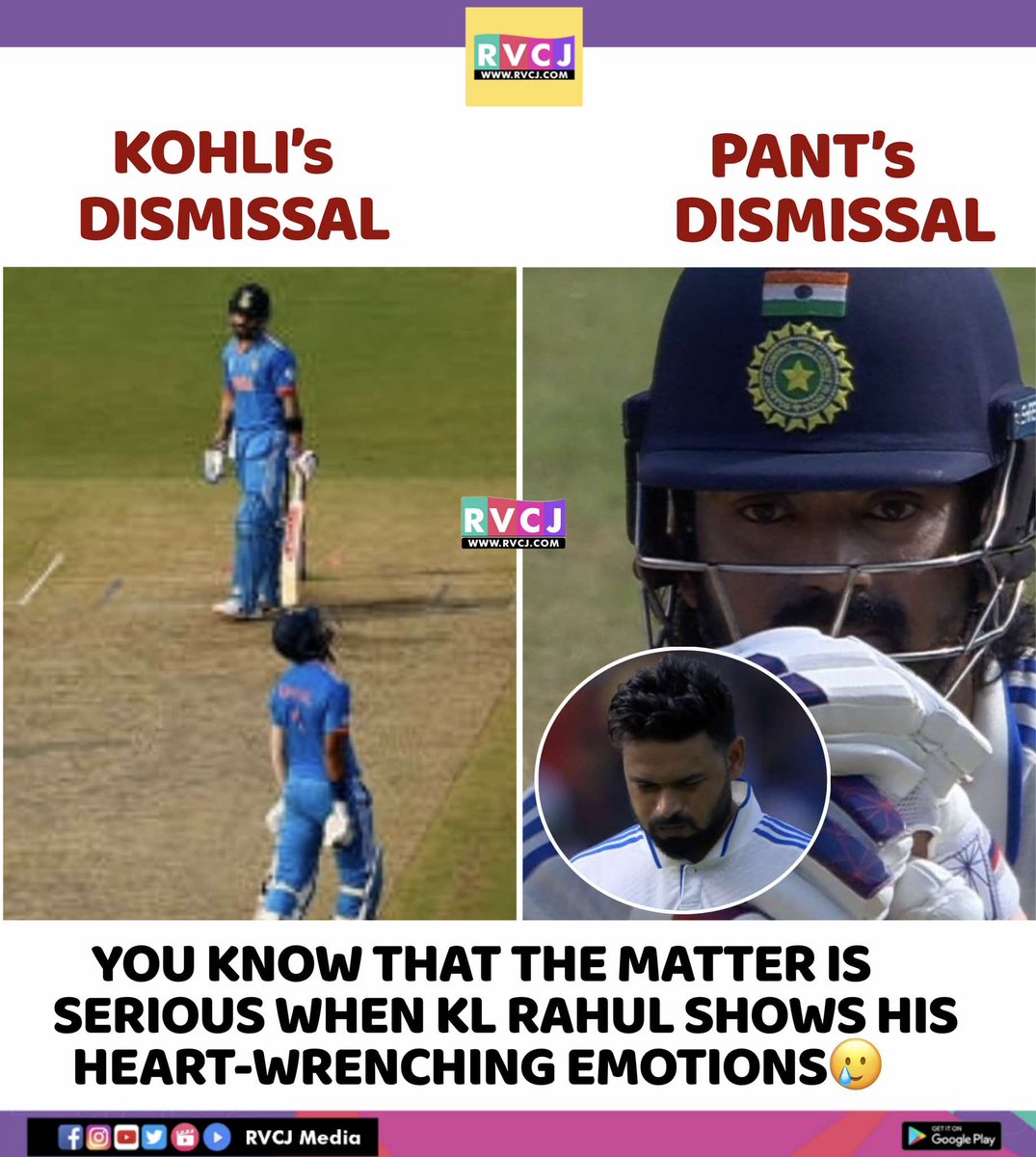 RVCJ_FB's tweet photo. That Reaction of KL Rahul https://t.co/yk5i2x3ocK