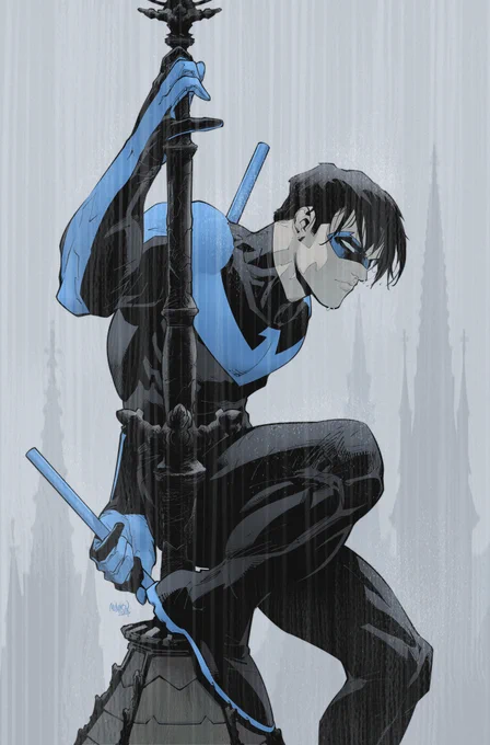 my Nightwing covers so far 
