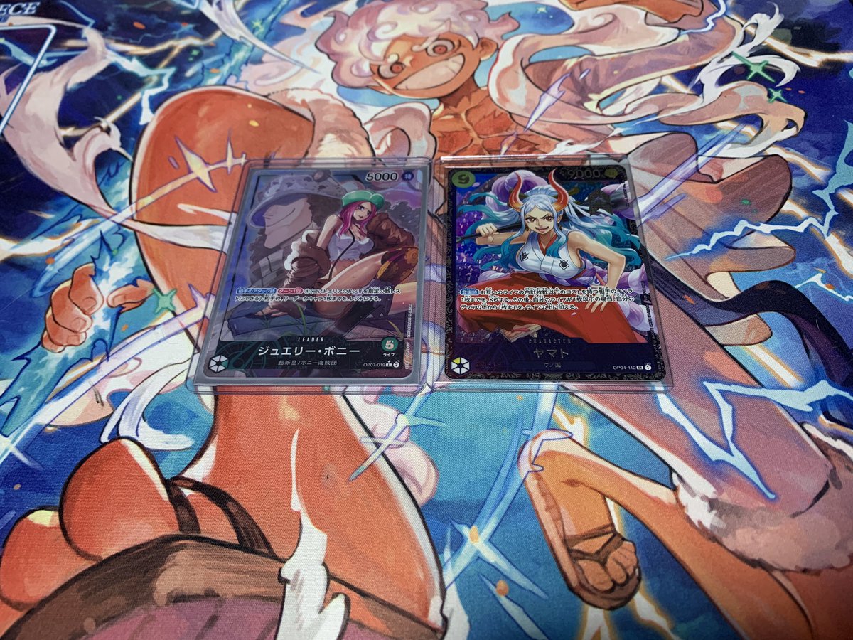 Nagare_onepica's tweet image. #鬼の子CS

使用　緑ボニー

不戦勝
紫ルフィ　先攻⭕️
紫黄ロビン　先攻❌
緑ボニー　後攻⭕️

チーム9位で決勝トナメ行けず終了！
初めて回したリーダーだけどかなり強かった！男女リーダーペアのルールはやっぱり面白い！
ランダム賞でフラシヤマトゲット出来てニコニコ☺️