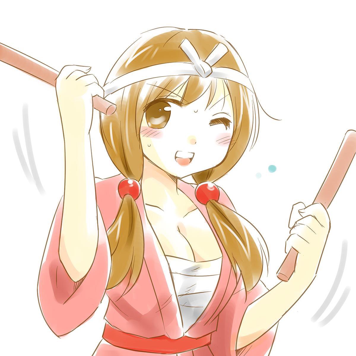 「「いらすとやチャレンジ」で思い出したのですが、以前菓道の「どんどん焼」に描いてあ」|なるあすくのイラスト