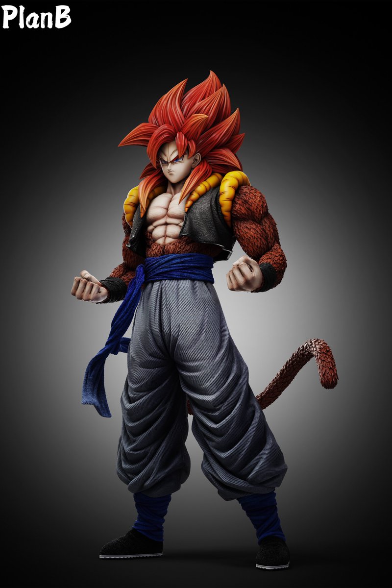 oidom_bye　PlanBーStudio　ゴジータ4 PlanB Studio Gogeta ssj4 1/6