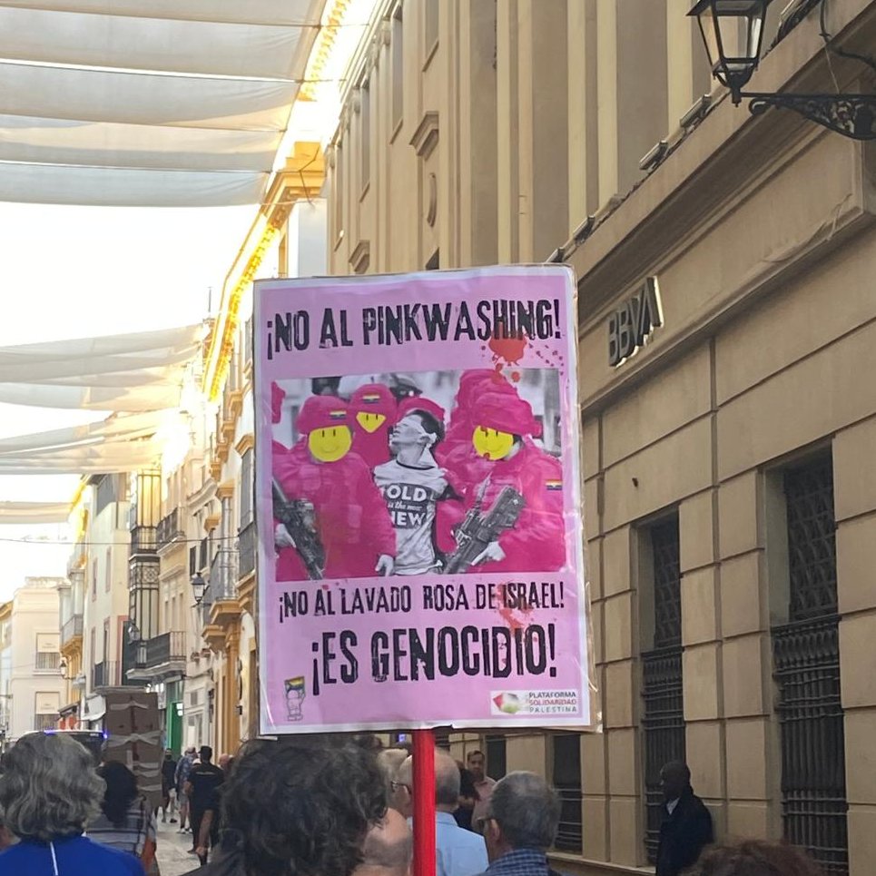 CampusEnActivo's tweet photo. El pinkwashing es una de las armas más dañinas que está utilizando Israel para perpetuar el genocidio en Palestina. Dentro hilo🧵 https://t.co/4E5EcfXrh7