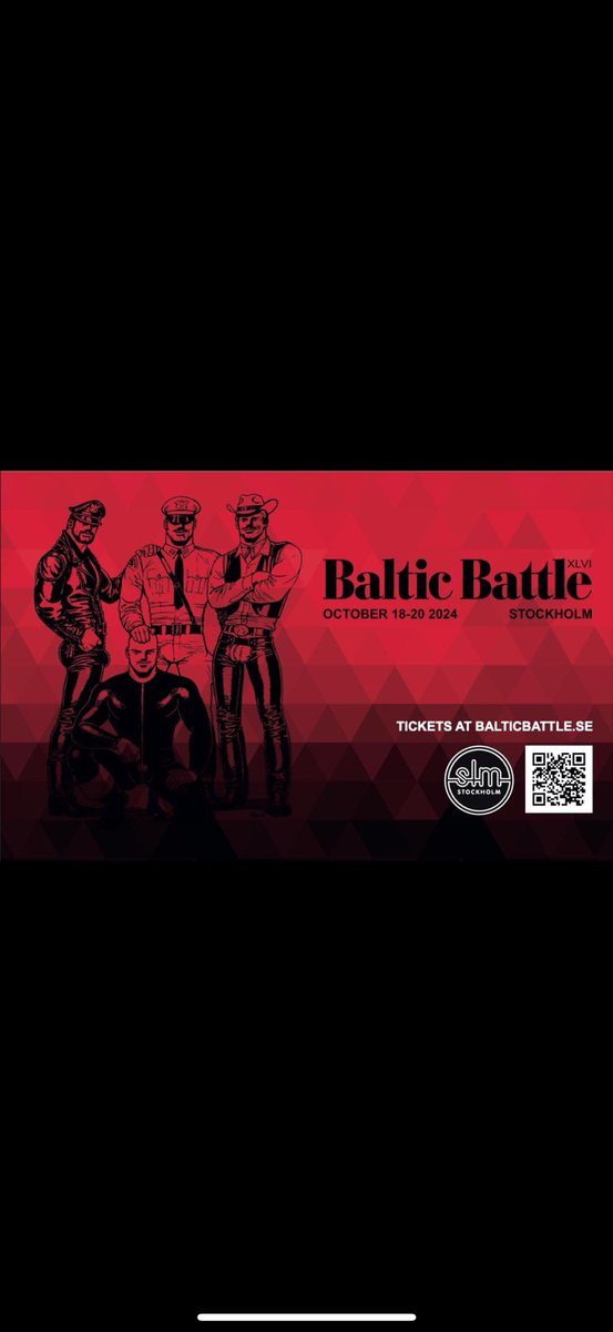 RobinXSweden's tweet photo. See you tonight maybe 😈
#stockholm #balticbattle #kinky https://t.co/CZJYNwm0MT