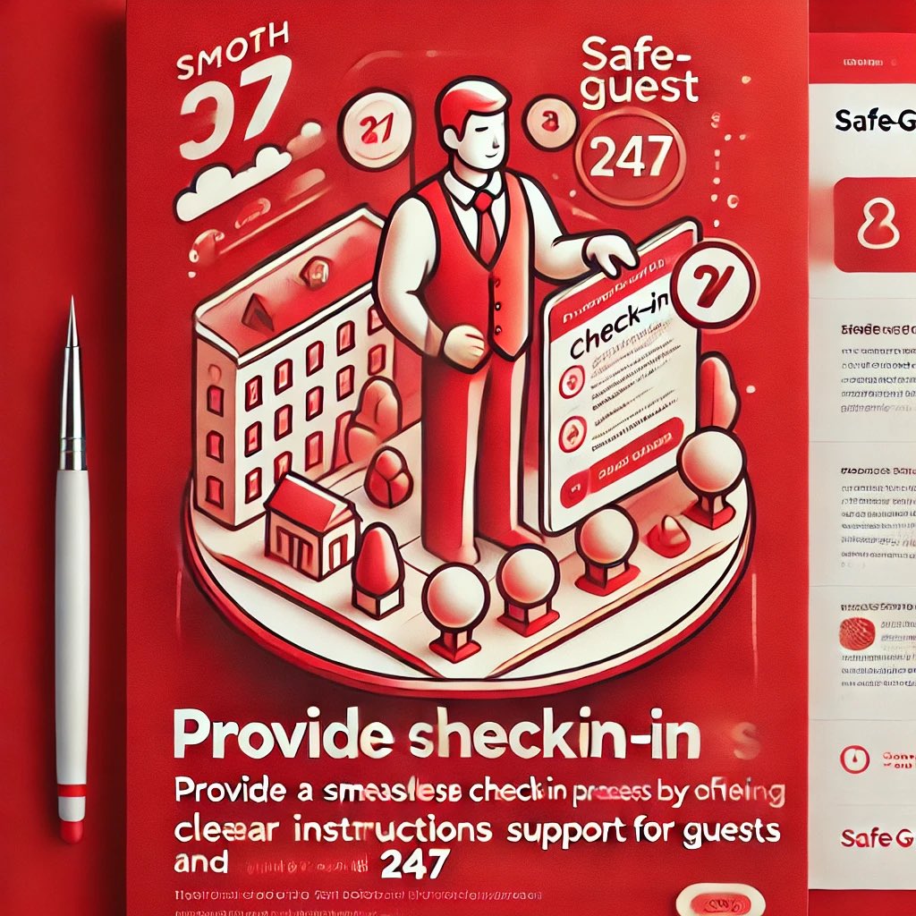 safeguest_'s tweet image. Tip for Hosts:
Provide a seamless check-in process by offering clear instructions and 24/7 support for guests. Smooth check-ins lead to happy guests and better reviews!

For more tips and protection, visit: safe-guest.com.

#HostTips #SafeGuest #SmoothCheckIn