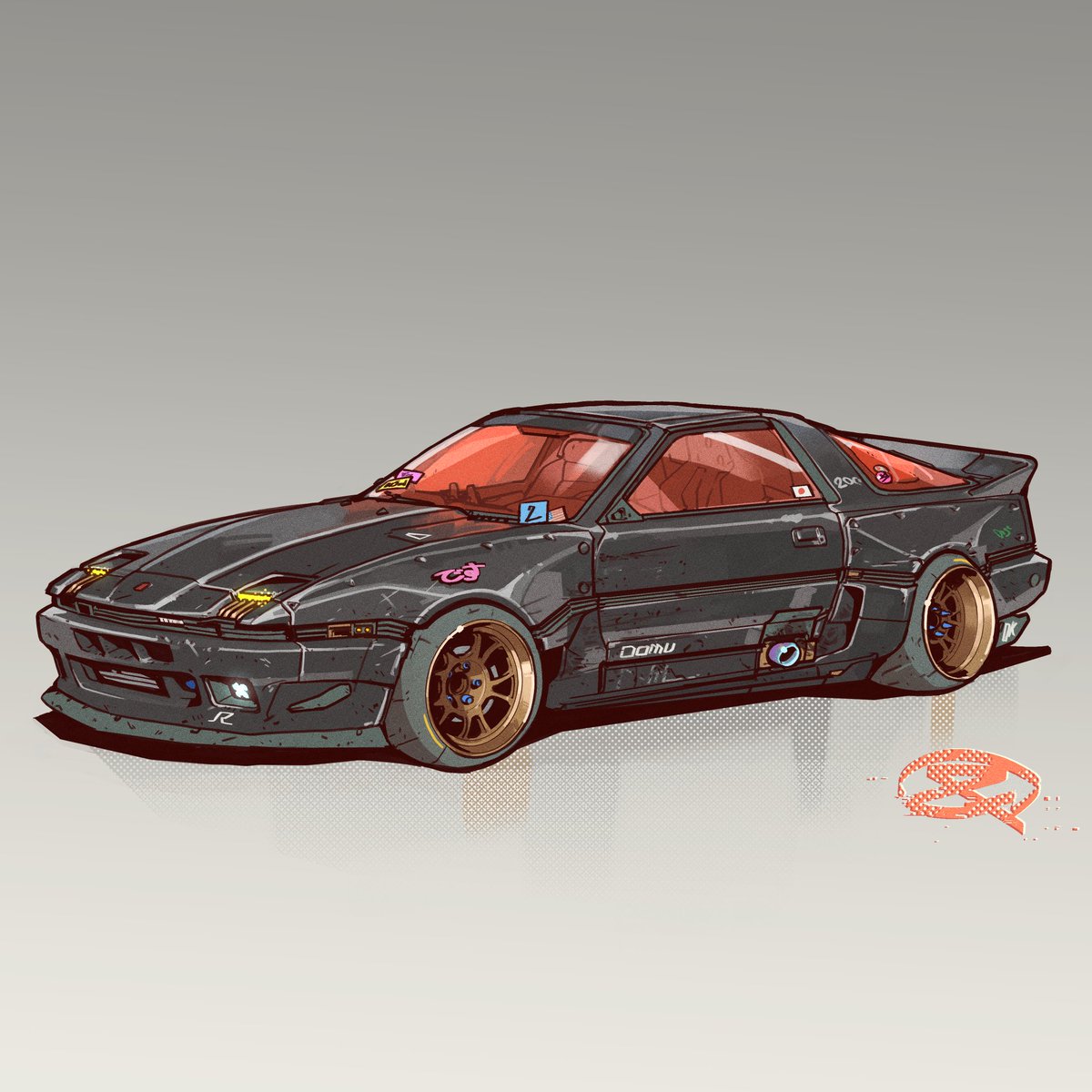 Secret Garage   commissions 👨‍🔧  ''Prepare your car for the dystopian streets of a megacity in 2043''

#automotive #Cyberpunk2077