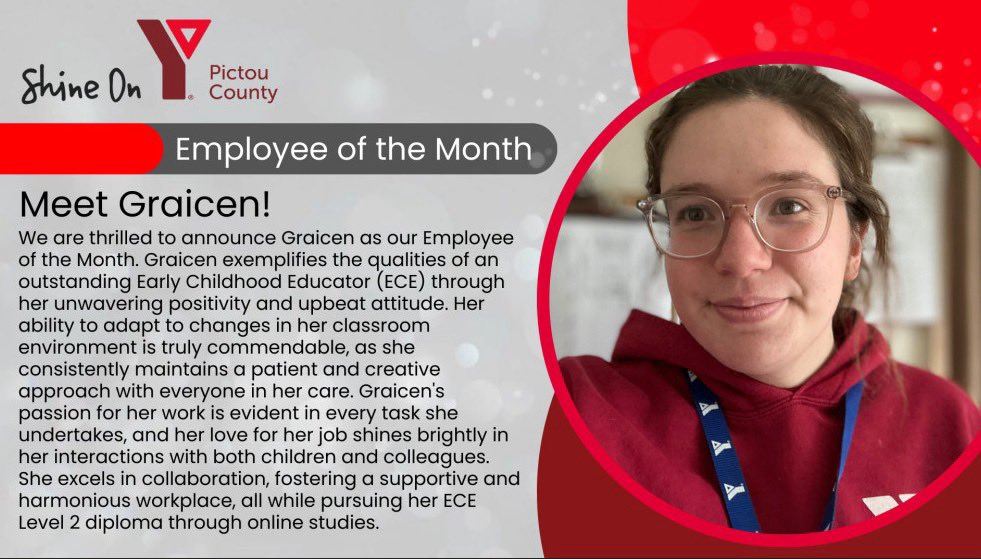 👋🏼 Meet Graicen!

#employeeofthemonth #pcymca #earlychildhoodeducator