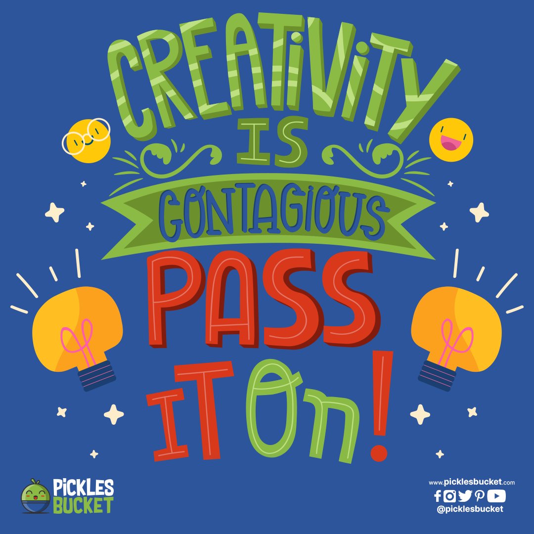 PicklesBucket's tweet image. ✨ Creativity is contagious! 🎨🧠 Surround yourself with inspiration, share your ideas, and watch the magic spread. 🌈✨ Keep creating, because the world needs your unique spark! 🔥🚀

#StayCreative #CreativityIsContagious #InspireOthers #PicklesBucket