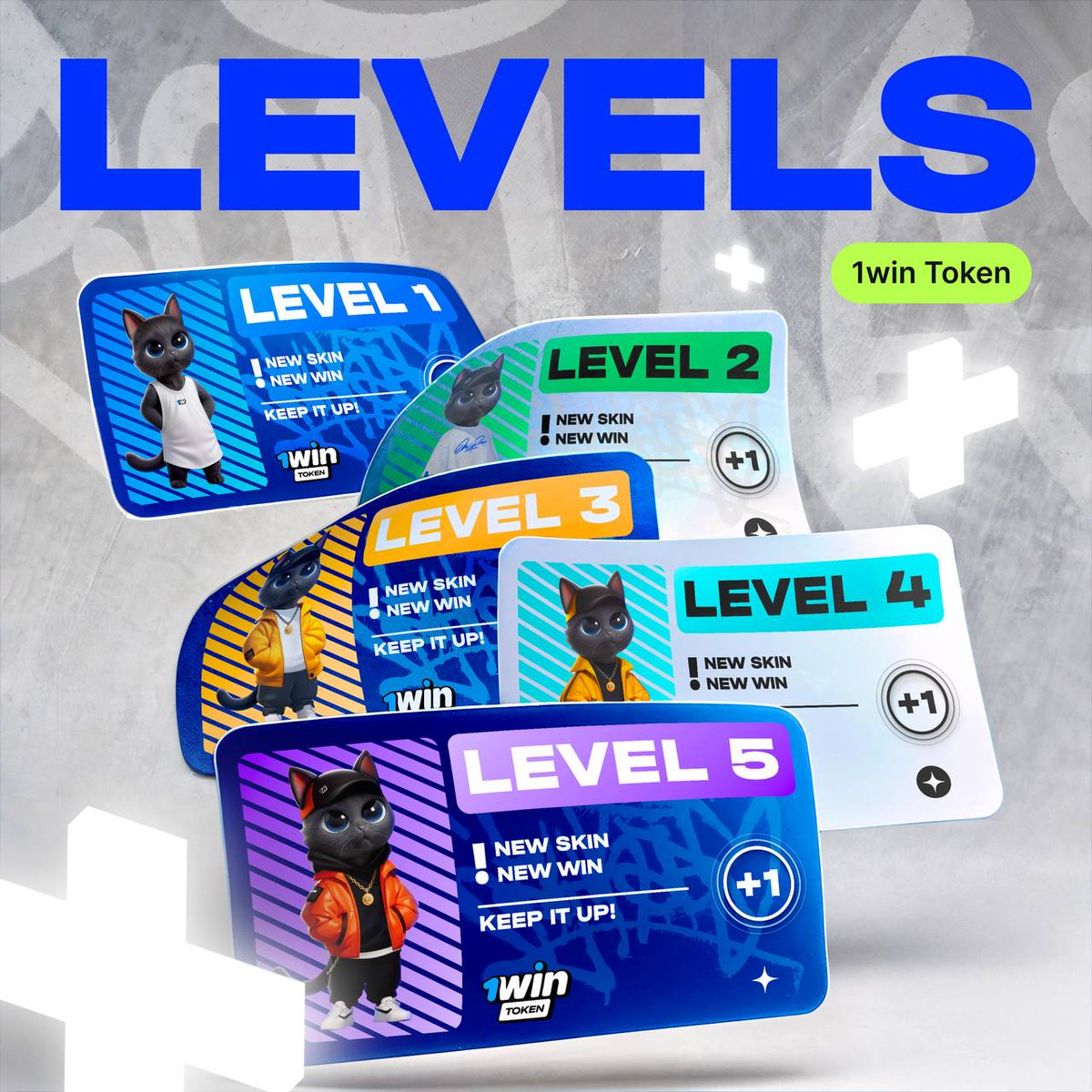 Level Up Faster with 1win Token's New Earning Mechanics

We've heard your feedback loud and clear! 

Now, your user level and mascot skin will be determined by your hourly passive income, not your total passive income. This means you can level up more quickly and easily

Earn