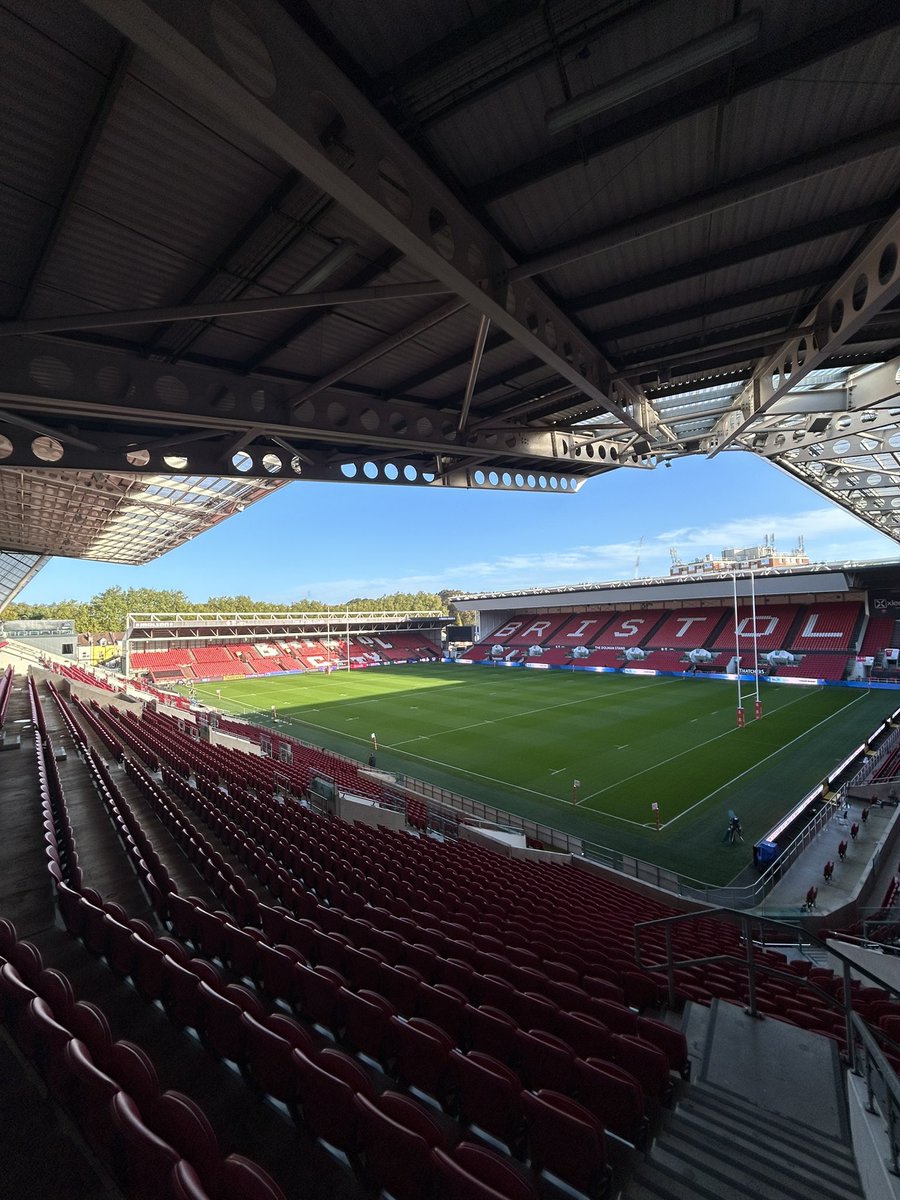 📍Ashton Gate Stadium
🏉 Bristol Bears v Saracens
Gallagher Premiership and PWR