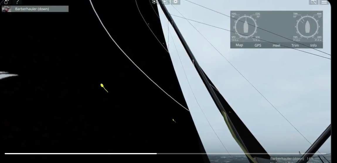 queva's tweet photo. J'aime beaucoup le réglage des penons et du vrillage sur @SailawayWorld https://t.co/22tCAu2Ea8