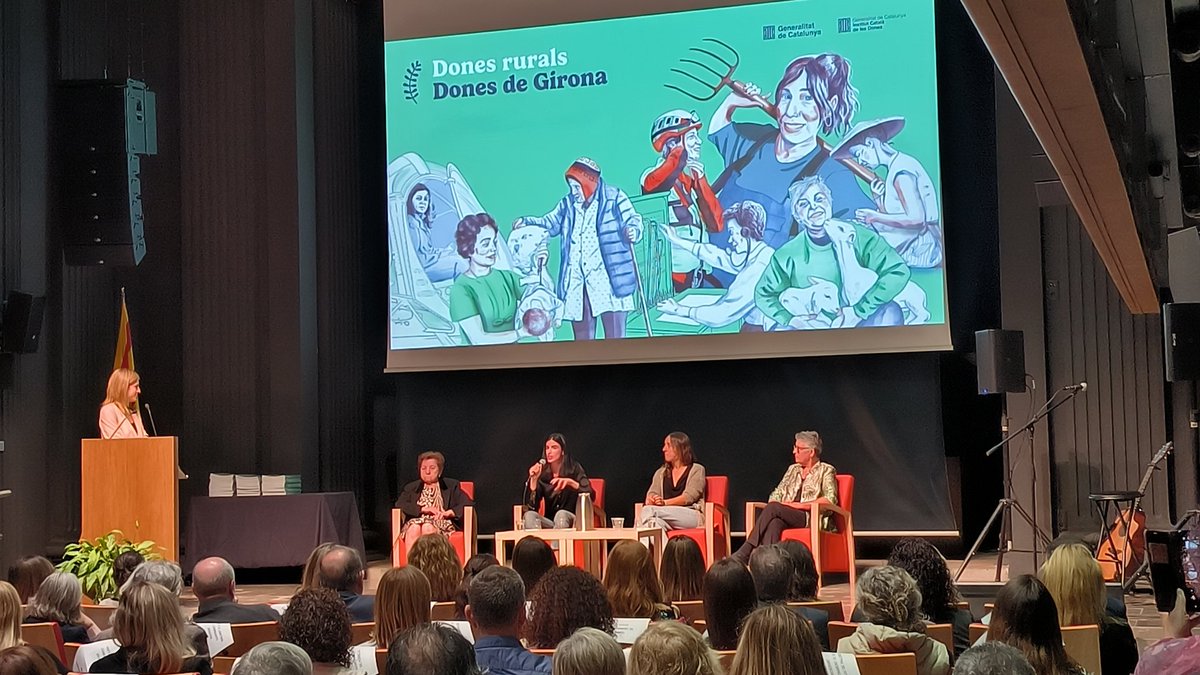 Avui la <a href="/nurimadsal/">nuri madeo salva</a> en un acte molt bonic d'homenatge i reconeixement a la dona rural gironina. Projecte que recull 50 testimonis de dones que des del seu àmbit (pesca, magisteri, agricultura...) i des de poble, han fet grans aportacions al conjunt de la societat.