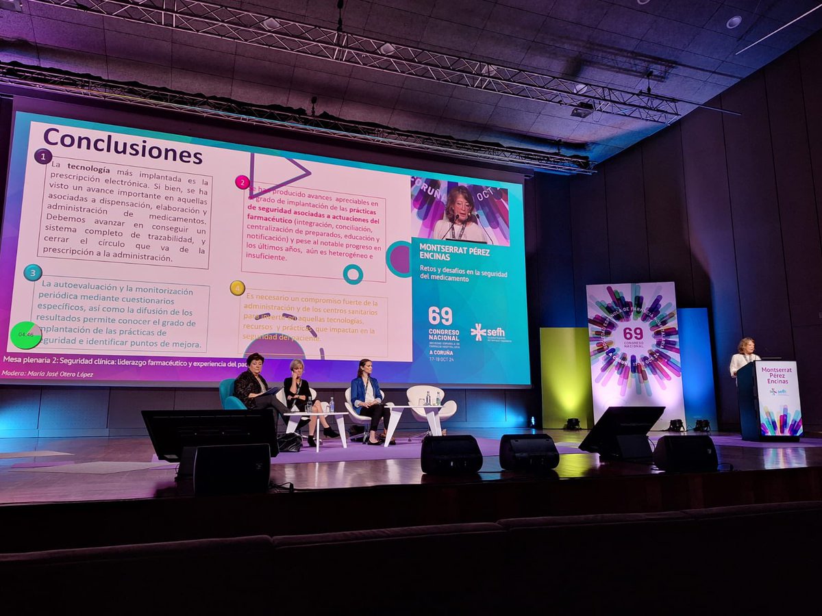 S. Farmacia HUFA (@hufafarmacia) on Twitter photo 🚨 Retos y desafíos en seguridad clínica de la mano de <a href="/Mperezencinas/">Montserrat Pérez</a> en el #69CongresoSEFH <a href="/sefh_/">S.E.F.H</a> <a href="/sefhcongreso/">70 Congreso SEFH</a> 🚨 Retos y desafíos en seguridad clínica de la mano de <a href="/Mperezencinas/">Montserrat Pérez</a> en el #69CongresoSEFH <a href="/sefh_/">S.E.F.H</a> <a href="/sefhcongreso/">70 Congreso SEFH</a>