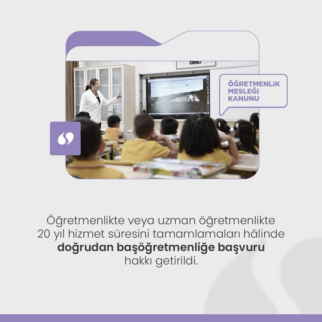 Öğretmenlerimiz “kariyer” hedefleriyle yalnızca kendilerine değil, dünyaya da değer katacaklar!