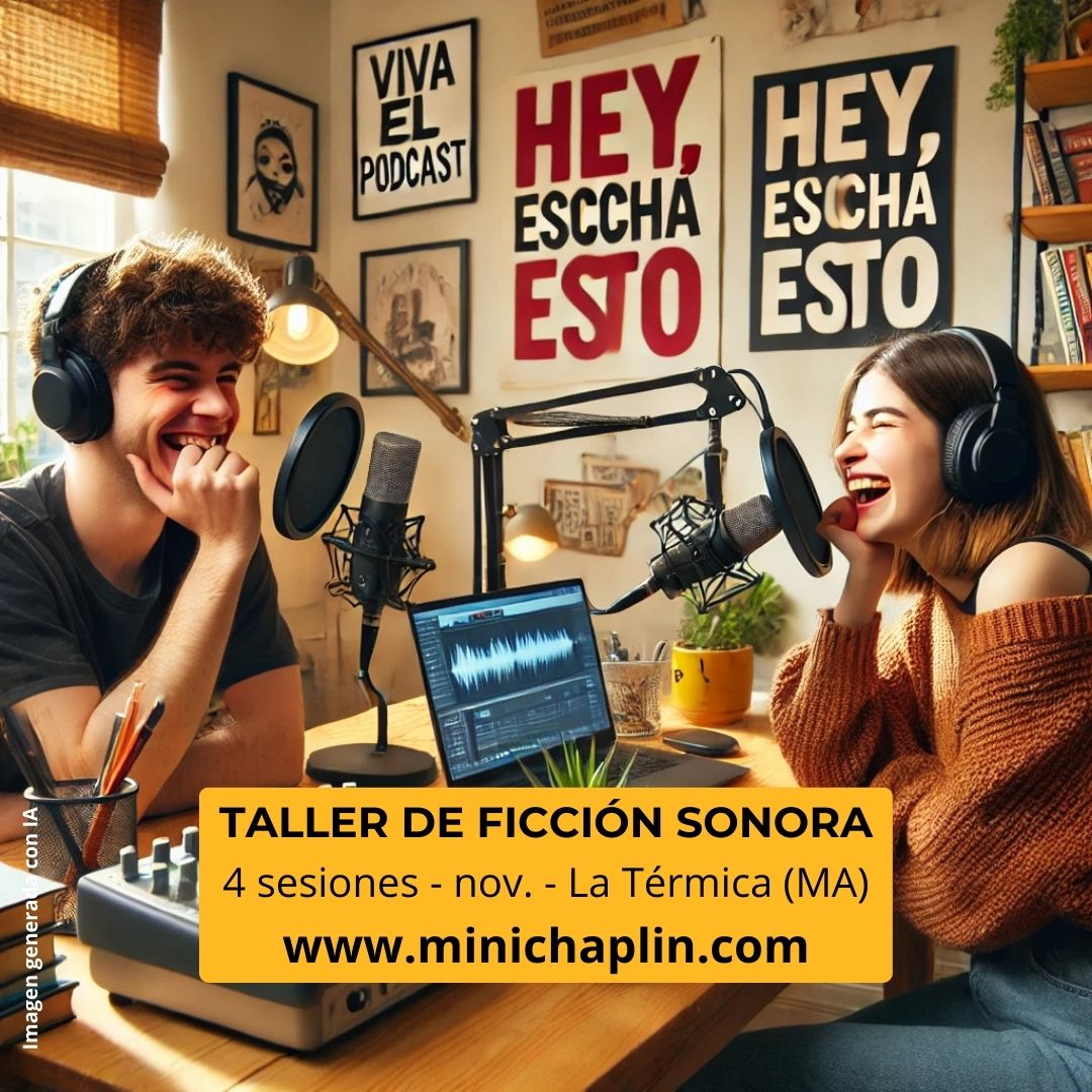 🎧 ¿ESCUCHAS PODCASTS? Pues es el momento de hacer el tuyo. De🔥 suspense, 🎭 drama o 😆 comedia.
📍 Ven, da tus primeros pasos y diviértete en nuestro taller en La Térmica, Málaga.
👉 minichaplin.com
#latermicamalaga #podcastjuvenil #ficciónsonora