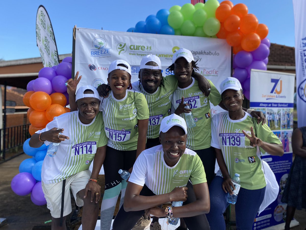 TickDab's tweet photo. Earlier today I and my other members of @ShendiFound1 joined the many and participated in Brain Surgery Run organized by @CUREuganda . A huge thank you to everyone who supported this cause, your generosity helped raise vital funds for saving lives. https://t.co/FXkn8eCNBJ