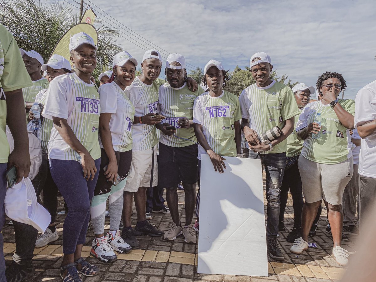 TickDab's tweet photo. Earlier today I and my other members of @ShendiFound1 joined the many and participated in Brain Surgery Run organized by @CUREuganda . A huge thank you to everyone who supported this cause, your generosity helped raise vital funds for saving lives. https://t.co/FXkn8eCNBJ