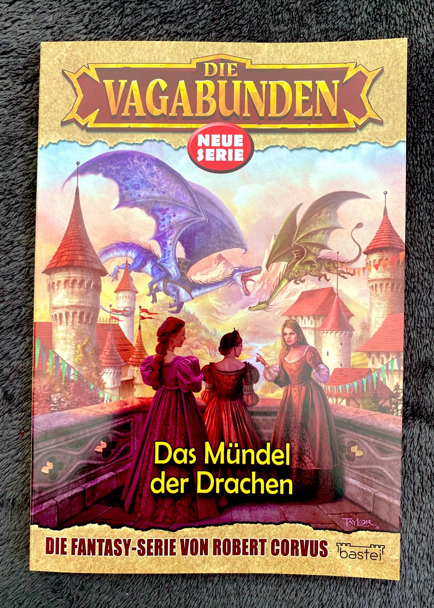 CptStarbucks's tweet photo. Gaukler, Drachen, Orks und Magie: Sehr spannender und unterhaltsamer Auftakt der neuen zwölfteiligen Fantasy-Serie „Die Vagabunden“ von Robert Corvus @R_Corvus_Autor , erschienen bei Bastei Lübbe  @bastei_luebbe ! Sympathische Figuren, tolles Worldbuilding - Dringende Empfehlung! https://t.co/6G2wLiaNHJ