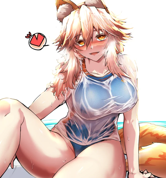 水着タマモさん#FGO 
