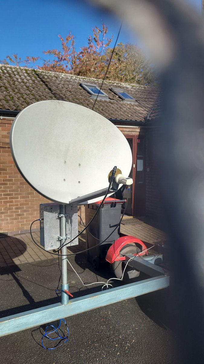 paulbowen18's tweet photo. GB2TVS JOTA via QO-100. https://t.co/ue4CbzJutW