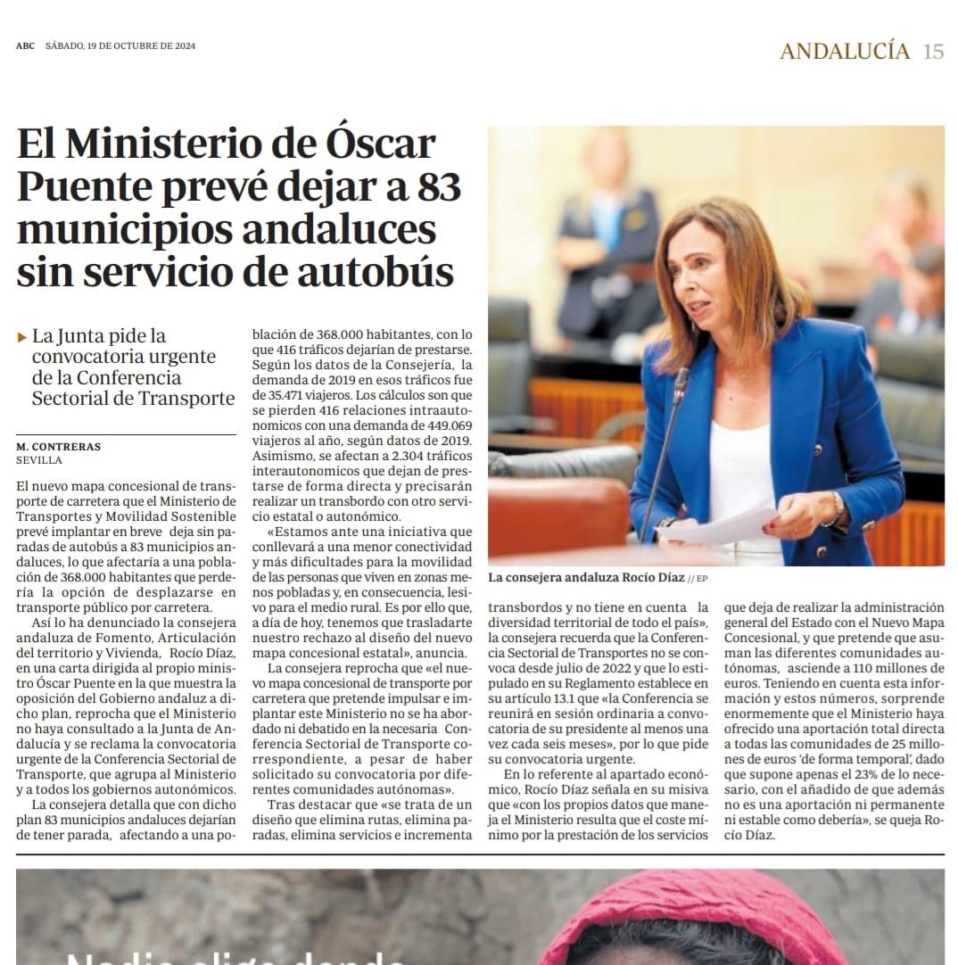 YusteAlmachar's tweet photo. Es una desfachatez lo de la consejera andaluza de Fomento, Rocío Diaz, ya que esta semana alcaldes de la #Axarquía estuvimos en el Parlamento de Andalucía para que nuestros pueblos sean incluidos en el Consorcio de Transportes y seguimos con el no ,asuma su responsabilidad. https://t.co/93BKkYN5rJ