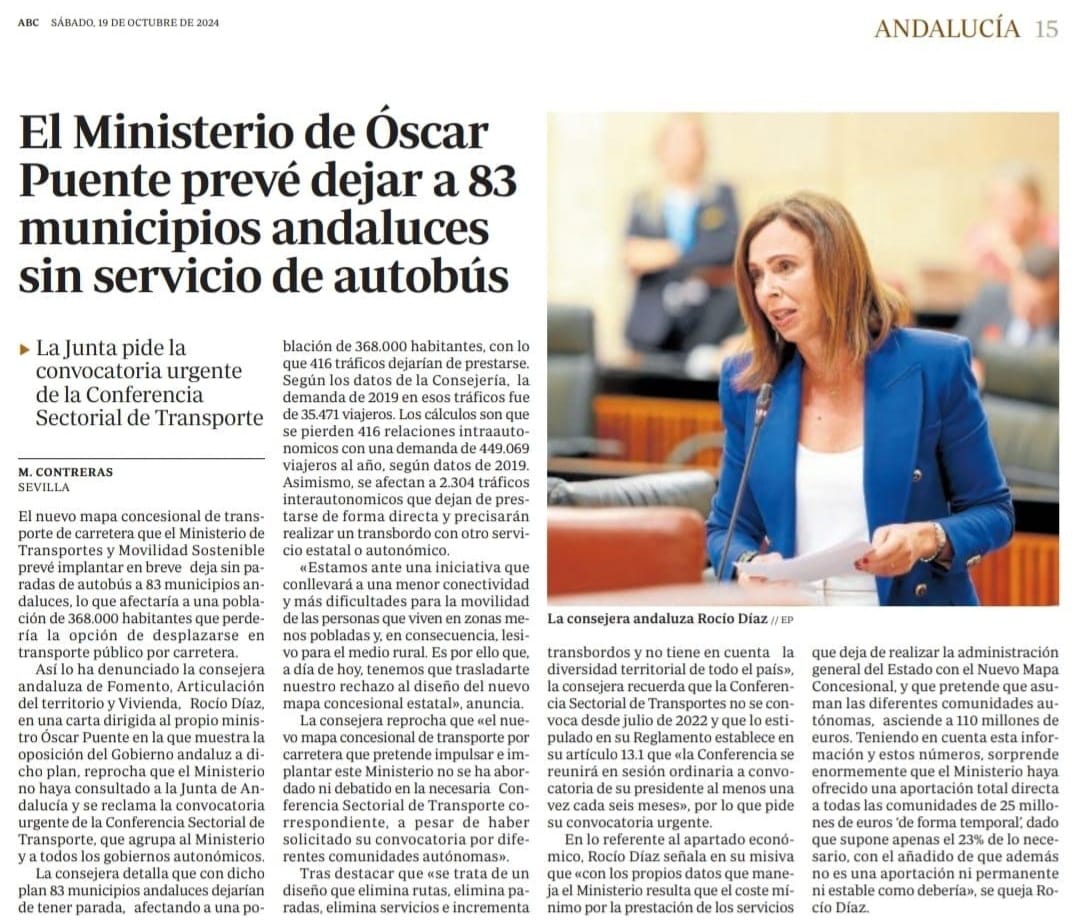 PSOEmalaga's tweet photo. 🤬 Es una desfachatez lo de la consejera andaluza de Fomento, @Rocio_DiazJ  ya que esta semana alcaldes de la #Axarquía estuvieron en el Parlamento de Andalucía para que nuestros pueblos sean incluidos en el Consorcio de Transportes del Área Metropolitano. https://t.co/VxZ7PTtvkg