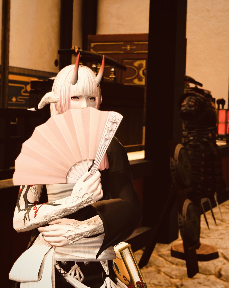 pokexe_art's tweet image. The new event gives us horns and it makes my OC look closer to pocci and pocce #FFXIVScreenshot
