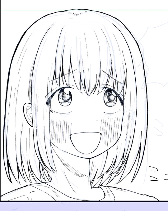 可愛く描けた 