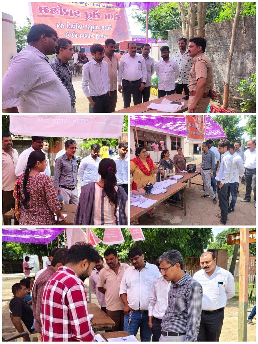 MAMmendarda's tweet photo. સરકારશ્રી દ્વારા પ્રજાકીય પ્રશ્નો/કામોની કામગીરી ગામ મુકામે થઈ શકે તેવા અભિગમરૂપે આજરોજ મેંદરડા તાલુકાના ગઢાળી ગામ (પ્રાથમિક શાળા) ખાતે 'સેવા સેતુ' કાર્યકર્મનુ આયોજન કરવામાં આવેલ. તેમાં વિવિધ પ્રકારની કુલ-૫૬ સેવાઓ લોકોને ગામ ખાતે ઘર આંગણે મળી રહે તે રીતે સેવાઓ ���ુરી પાડવામાં આવેલ. https://t.co/1cIKYlLSsd