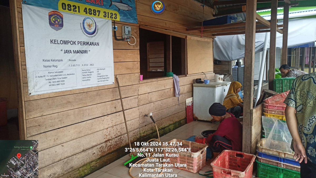arioam17's tweet photo. Jum'at (18/10), Ario Anggara M, Luhkan Tarakan, di POKLAHSAR Jaya Mandiri Kel. Juata Laut melaporkan produksi lumayan daging ikan bulan-bulan sebanyak +/-300kg harga 38rb/kg dipasarkan lokal Tarakan
#GiatLuhkanSatminkalBPPPBitung #PusLuh #BPPPBitung #Tarakan #Pengolahan https://t.co/BDc9n24Z1F