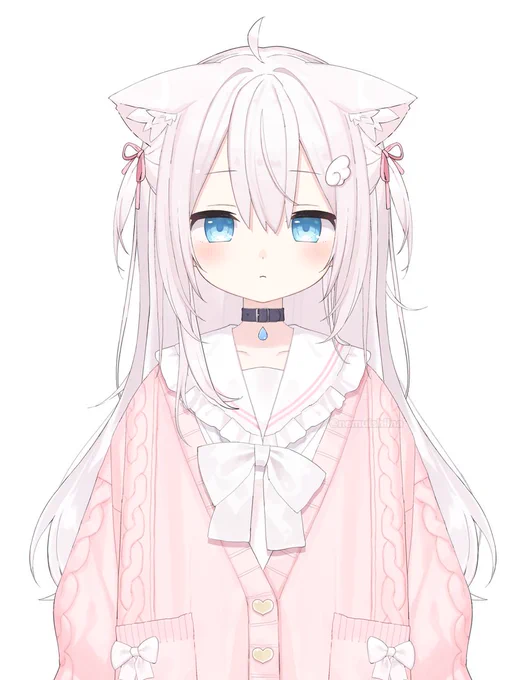 Vtuberのねむいしいなさん(のデザインを担当させていただきました!よろしくお願いします 