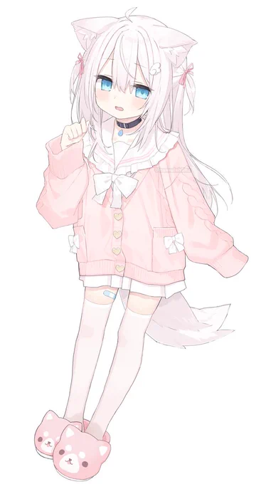 Vtuberのねむいしいなさん(のデザインを担当させていただきました!よろしくお願いします 