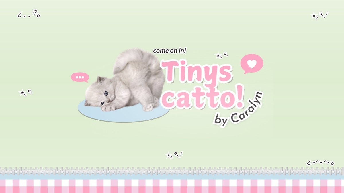 tinyscatto's tweet photo. @hanaxbie aku, kakak! https://t.co/6mUfWipd8b
