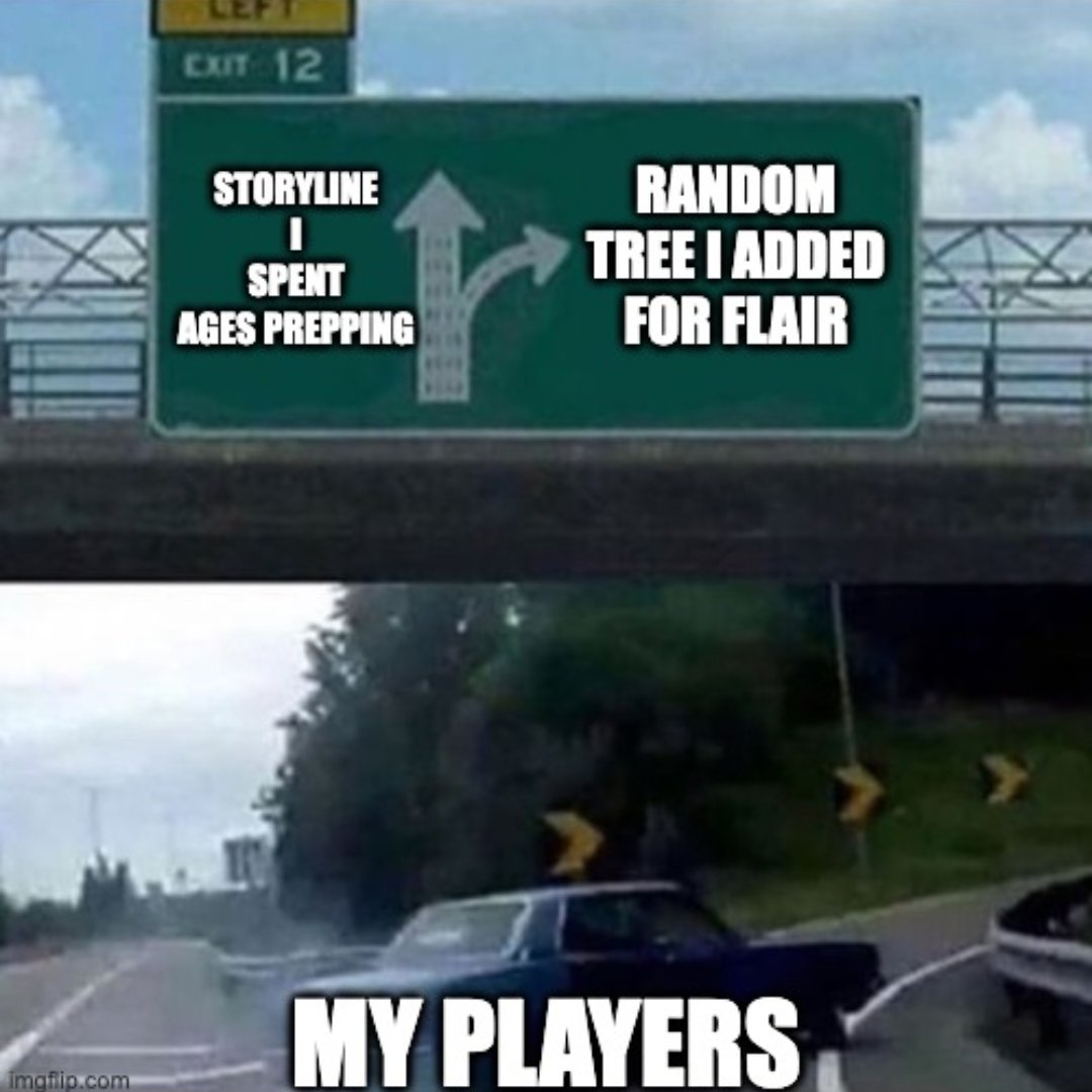 SteamforgedLtd's tweet photo. The effortless ease of Epic Encounters 🤝 those times when players take aggressive interest in something you added for fun.

GMs, what’s the most mundane thing your players insisted was important?

#EpicEncounters #TTRPG #TTRPGMemes https://t.co/VkHkyRj1gT