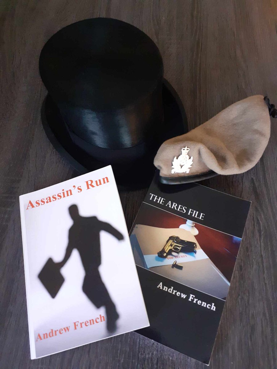 TheRealAFrench's tweet photo. Assassin's Run &amp; The Ares File are the first 2 books in my 7 book Michael Prentiss action thriller series set in the 1980s
Click the link and download your copy or order the paperback today!
#WhatToRead #thrillerseries #AmazonBooks 
https://t.co/4I99qDlKFC https://t.co/NplmhKHKhZ