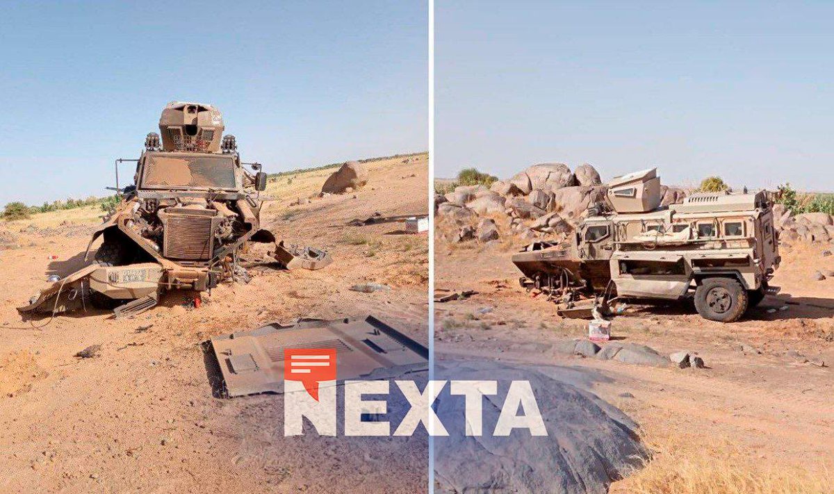 ❗️BREAKING:

Al-Qaeda-linked Malian rebels have reportedly attacked the Russian military again.

Russian Wagner mercenaries were likely in the column.