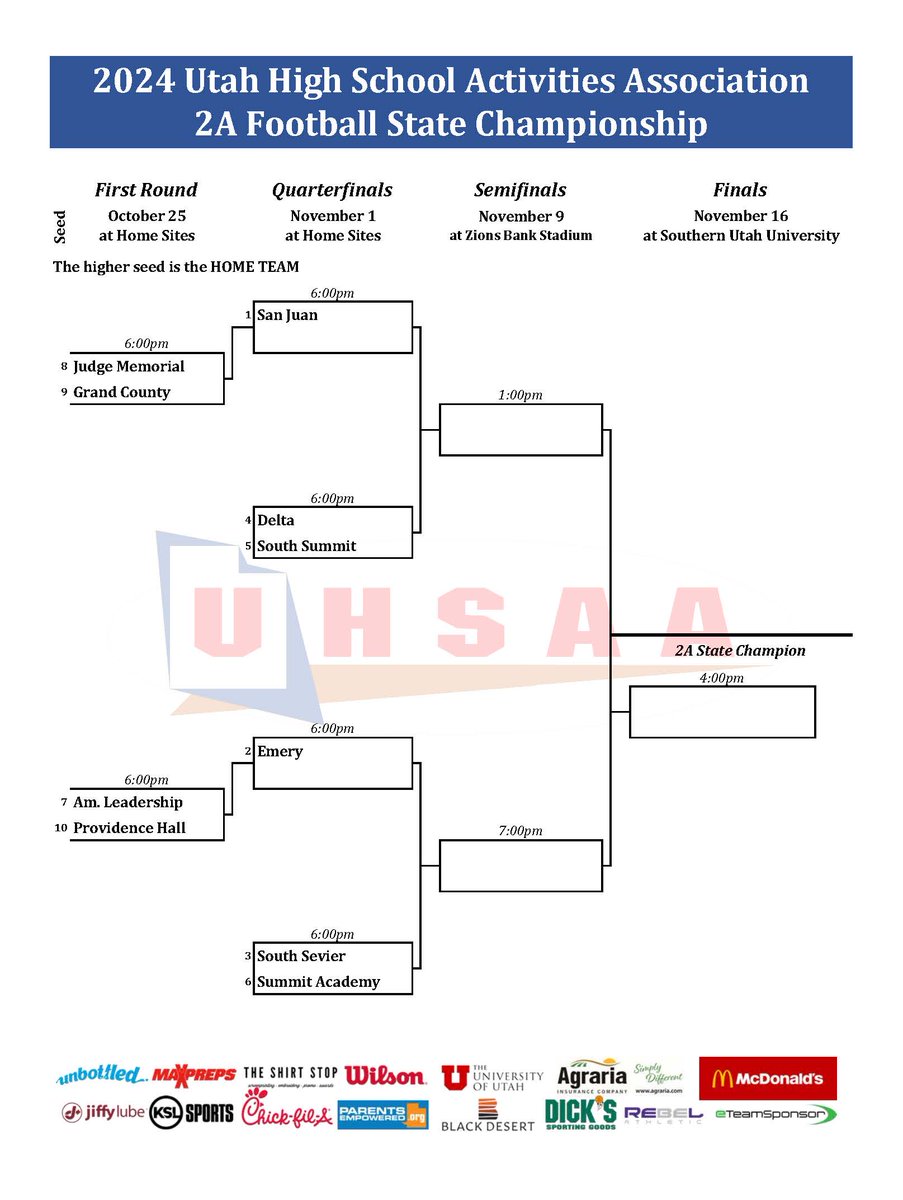 UHSAAinfo's tweet photo. 🏈 The wait is over—the 2A and 1A Football Final RPI’s are out! What a ride this season has been! 🔥 Tournament time is just around the corner, and we can’t wait to see who will rise to the top. Keep that school spirit strong! 📣 https://t.co/BXD7WWQR1K