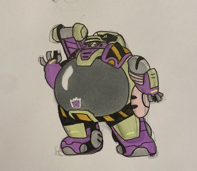 Primekelly414's tweet photo. Wanted to make a constructicon so I came up with this. Her name is Bashful https://t.co/nYqVMZc0na